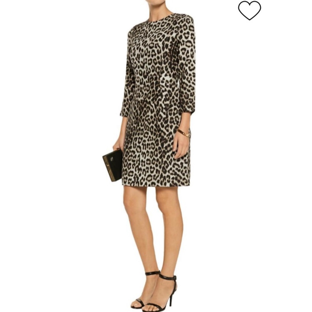 Rag & bone Leopard Print Silk Mini Dress